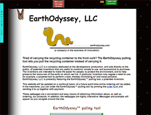 Tablet Screenshot of earthodyssey.com